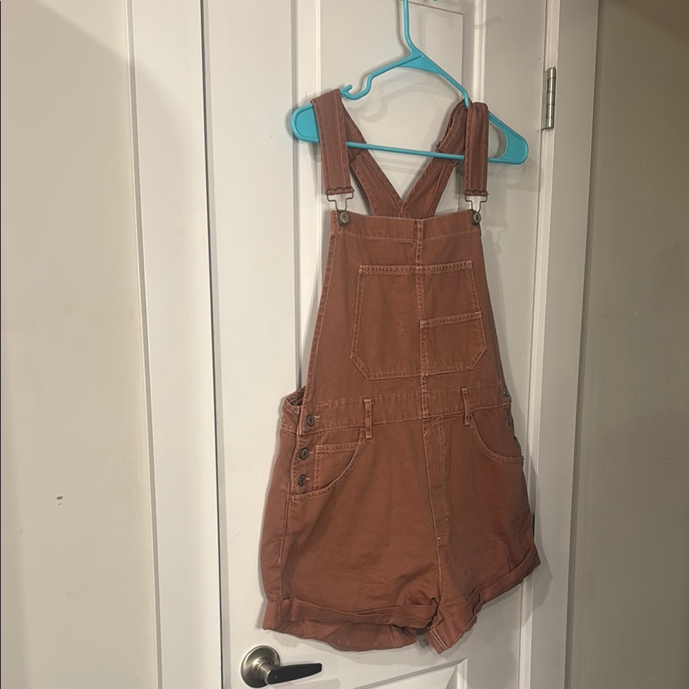 We the free Rust colored ziggy shortalls